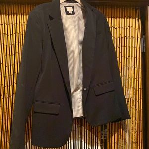 Target womens black blazer -worn once!